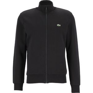 Lacoste heren sweatvest - met rits - zwart