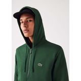 Lacoste Classic Sweatjacke Herren in grün, Größe: L