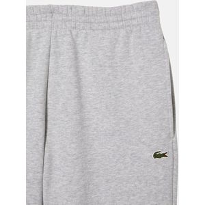 Lacoste - Broek met Elastische Tailleband - Grijs - Katoen