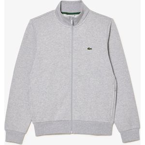 Lacoste heren sweatvest - lichtgrijs melange