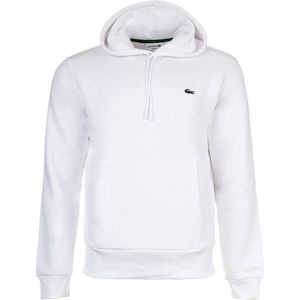 Lacoste Hoodie - Wit - 84% Katoen - 16% Polyester