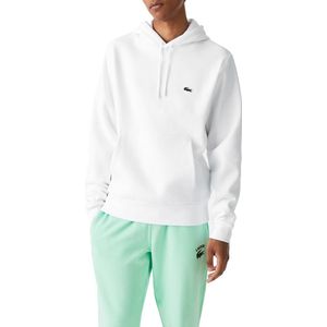 LACOSTE - Hoodie - Wit - Katoen