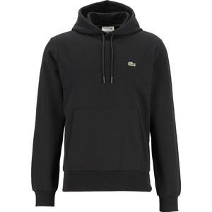 Lacoste - Sequoia - Hoodie - Groen - 83% Katoen, 17% Polyester, Capuchon met Trekkoord