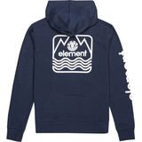 Element Peaks Po Capuchon Blauw Man