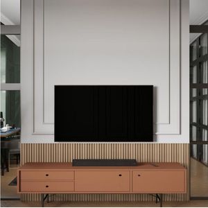 3D-wandpaneel - 3,71 m² - Natuurlijke lichte houtkleur - Set van 8 - TATIANA