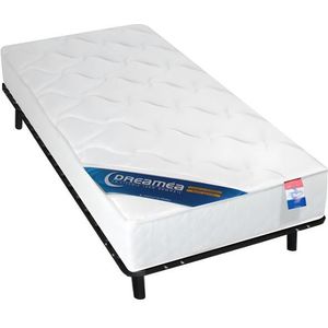 Set lattenbodem + schuimmatras ZEUS van DREAMEA - 15 cm dik - 90 x 190 cm