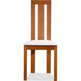 Set van 4 stoelen DOMINGO - Massief beuken eikenkleur