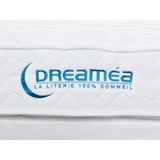 Set bedbodem en matras pocketveren en vormgeheugen ILLUSION van DREAMEA - 160 x 200 cm