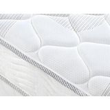 Ysmée Set bedbodem en matras met pocketveren 20 cm dik SONGE van YSMÉE - 90 x 190 cm L 190 cm x H 30 cm x D 90 cm