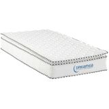 DREAMEA Set bedbodem en matras pocketveren en geïntegreerd dekmatras ALTIER van DREAMEA - 80 x 200 cm L 200 cm x H 30 cm x D 80 cm