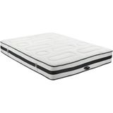 Set bedbodem en matras pocketveren 7 vlakken en vormgeheugen AMARANTE van NATUREA - 160 x 200 cm