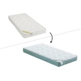 Set bedbodem + matras ORTHOLATEX van DREAMEA dikte 17 cm - 90 x 190 cm