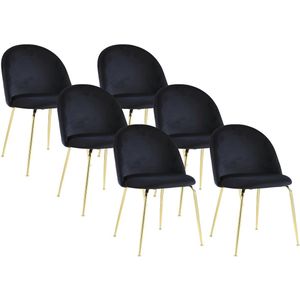 buybyroom Eetkamerstoel, set van 10 eetkamerstoelen met