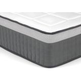 Bedbodem + Matras met pocketveren 7 zones en vormgeheugen MONTAIGNE van PALACIO - Dikte 29 cm - 140x190 cm