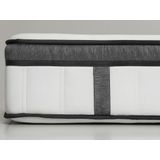 Boxspring + traagschuim matrasset - 30cm dik - 140 x 190 cm - OLIANE van DREAMEA