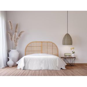 Hoofdeinde van 160 cm - Rotan - Naturel - LONEVA L 165 cm x H 125 cm x D 4 cm