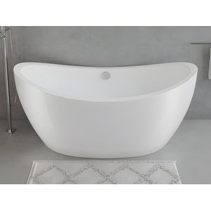 Shower & Design Wit vrijstaand designbad - 225 liter - 170 x 83 x 77 cm - ALDA L 170 cm x H 77 cm x D 83 cm