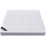 Set bedbodem + matras 140 x 190 cm met pocketveren met 7 zones, instap van latex, dikte 28 cm - DUCHESSE II van YSMEE