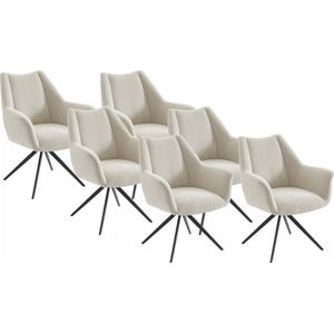 Stoelkussens, (set van 1/2/4) lederen hoefijzerstoelkussens/duurzaam zacht zitkussen, antislip eetkeukenstoelkussens met machinewasbare hoes (kleur: bruin, maat: 40 * 44 cm (4packs)) (Color : Ivory
