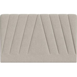 PASCAL MORABITO Hoofdbord 190 cm - Stof - Beige - LIDAMA van Pascal Morabito L 192 cm x H 110 cm x D 10 cm