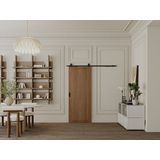 Schuifdeur - Natuurlijk Donker - MDF/Kersenhout - Enkele Deur