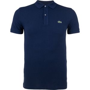 Lacoste - Polo - Blauw - 100% Katoen - Effen