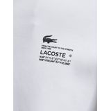 Lacoste - Sweatshirt - Wit - Relaxed-Fit - Fleece