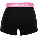 Lacoste - 5H5203 - Boxershort - Zwart/Ledge-Reseda-Pastil - 95% Katoen 5% Elastaan
