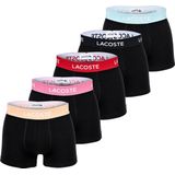 Lacoste - 5H5203 - Boxershort - Zwart/Ledge-Reseda-Pastil - 95% Katoen 5% Elastaan