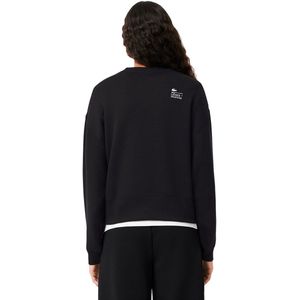 Lacoste - SF5614 - Trui - Black - Katoenmix - Oversized Fit