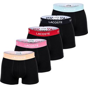 Lacoste Casual Boxershorts - Zwart - 5-Pack - 5H5203