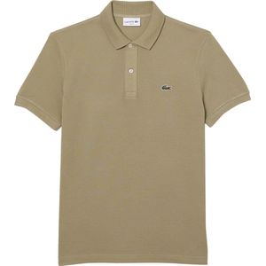 Lacoste Poloshirt Pique Beige - Heren