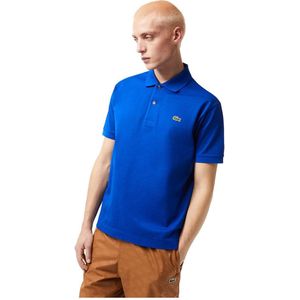 Lacoste - Poloshirt - Blauw - Katoen - Wijde Fit