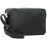 Lacoste Große Schultertasche Chantaco aus Leder - BLACK Size One Size