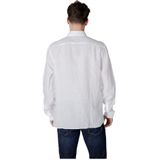 Lacoste Overhemd - Blauw - Katoen