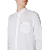 Lacoste Overhemd - Blauw - Katoen