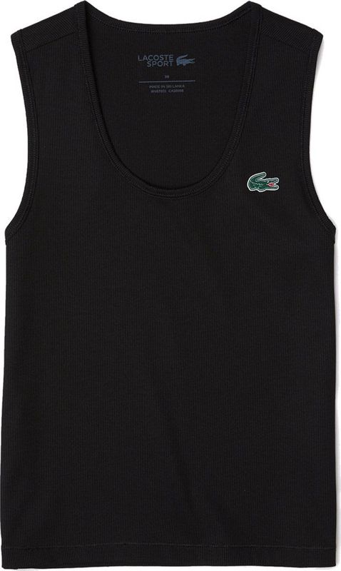 LACOSTE - Tanktop - Zwart - Polyester