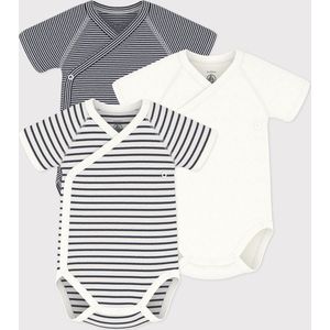 Petit Bateau - Rompertje - Multi - Katoen - Set van 3
