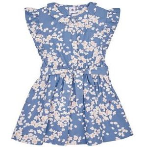 Petit Bateau Jurk SM BEA/MU4A, Beach/Multico, 4 jaar