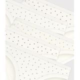 Petit Bateau - Set van 5 Slipjes - Wit - Bedrukt - Biologisch Katoen