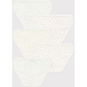 Petit Bateau  A0A45 X5  Slips kind Wit