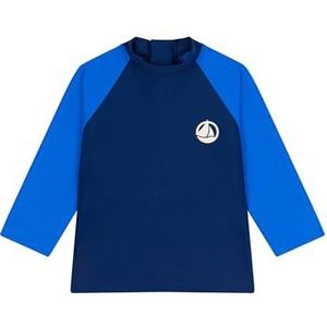 Petit Bateau - Zwemshirt - Marine/Blauw - 78% Polyamide, 22% Elasthan