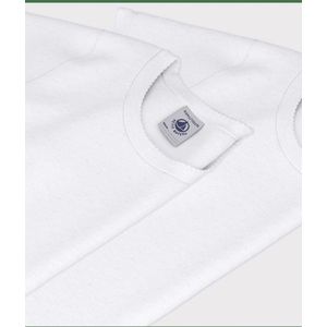 PETIT BATEAU - Set van 2 Onderhemdjes - Wit - Katoen