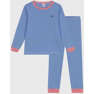 PETIT BATEAU - Gestreepte Pyjama - Blauw - Katoen