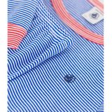 Petit Bateau Slaappak voor jongens, Perse/Marshmallow, 2 jaar