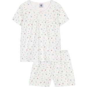 Petit Bateau - Korte Katoenen Kinder Pyjama - Met Vruchtenprint - 2 Jaar