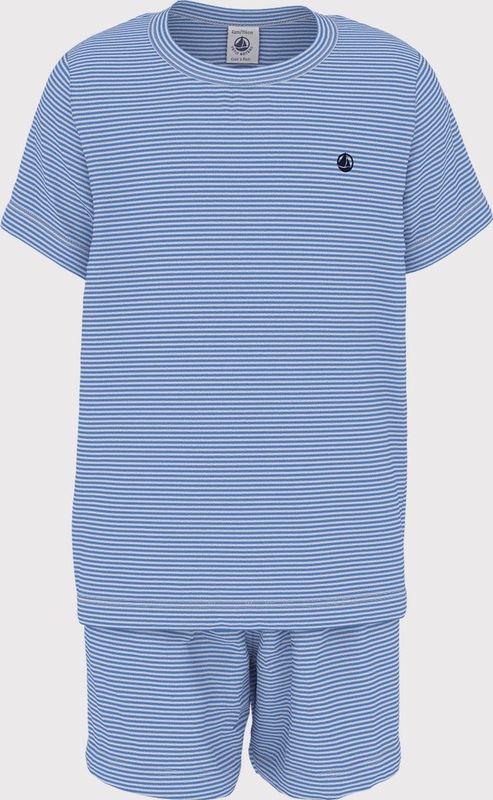 Petit Bateau - Gestreepte Pyjama - Katoen - Voor Kinderen