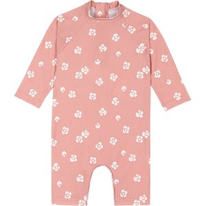 Petit Bateau - A0ctz - Anti-UV Overall - Roze/Wit