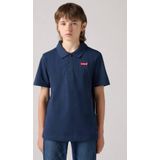 Levi's - Back Neck Tape - Poloshirt - Blauw - Katoen