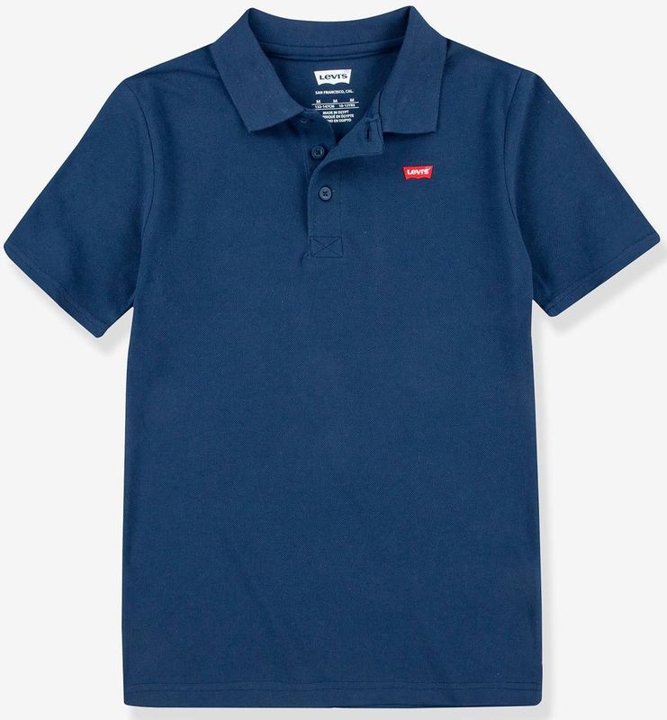 Levi's - Back Neck Tape - Poloshirt - Blauw - Katoen